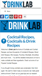 Mobile Screenshot of drinklab.org